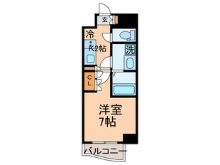 テラス月島の物件間取画像